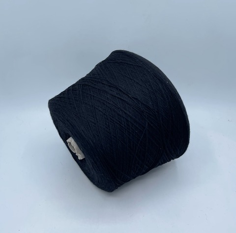 Бобинная пряжа (пр.Италия),art-Fil.Lambswool 1500м/100гр, 100% Ягненок, цвет-Черный(999/509). арт-33121
