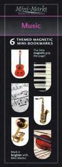 Magnetic bookmarks Music