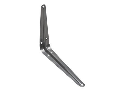 STAYER 200 х 150 мм, серый, уголок-кронштейн (37403-2) (12 штук)