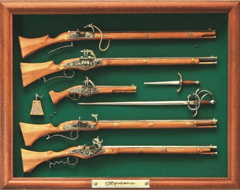 miniature 18-19 century rifles