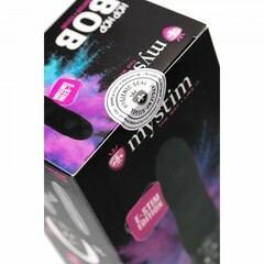 Вибратор Mystim Hop Hop Bob с электростимуляцией, черный