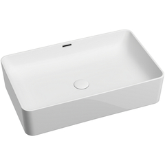 Ceramica Nova Element CN6065 Умывальник чаша накладная прямоугольная со сливом переливом 605*385*140мм фото
