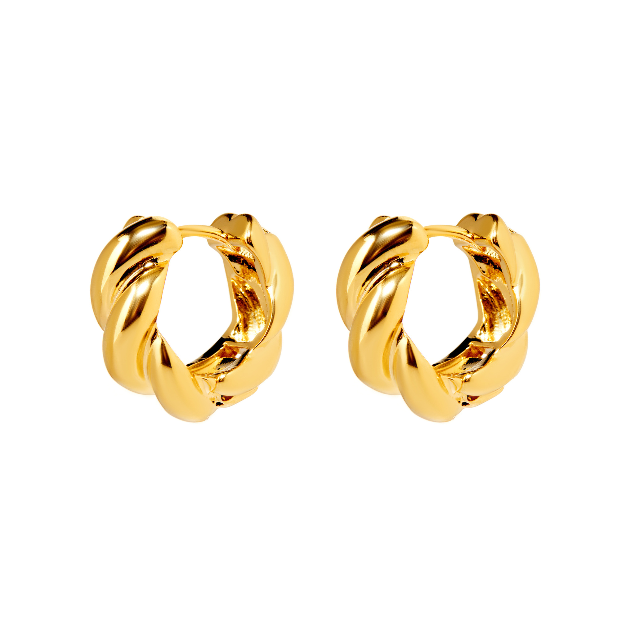 

Серьги Braided Earrings - Gold