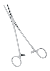 Зажим жесткий для влагалищных операций прямой 220 мм