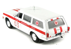 GAZ-24-03 Volga ASMP Ambulance USSR 1:43 DeAgostini Service Vehicle #15