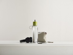 Бутылка для воды dot active 750 мл зелёная