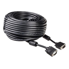 Кабель VGA - VGA, М/М, 30 м, фер, Cablexpert, чер, CC-PPVGA-30M-B