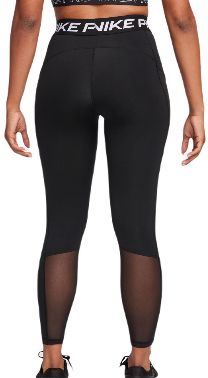 Nike Training Pro 365 high waisted 7/8 leggings in black