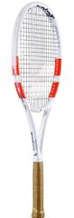 Теннисная ракетка Babolat Pure Strike 97 - white/red/black + струны + натяжка в подарок