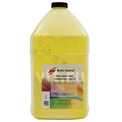 Тонер Static Control для Kyocera M5526/P5021/5026cdw Yellow (желтый) для TK-5240. 1 кг/фл