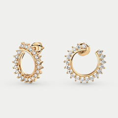 Серьги золотые