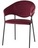 Стул Алексис велюр винный