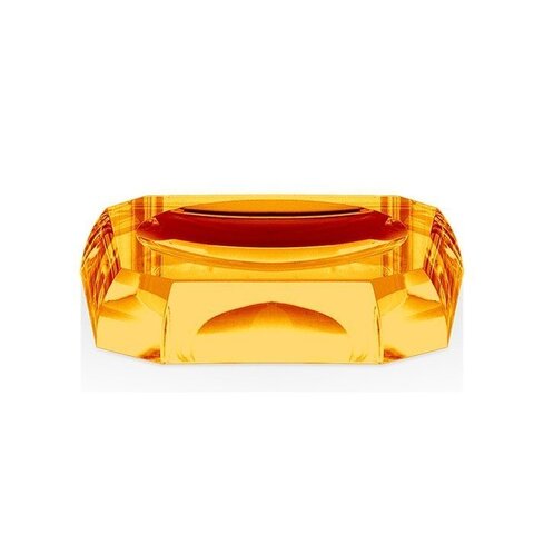 Decor Walther 0931681 Decor Walther Kristall STS Мыльница настольная, хрустальное стекло, цвет: янтарь