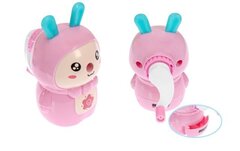 Точилка механическая 1 отв Милый зайчик 99х71х116 с контейнером, ассор