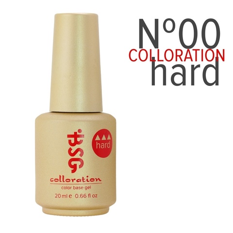 BSG Colloration HARD №00 - ЖЕСТКАЯ прозрачная база (20 мл)