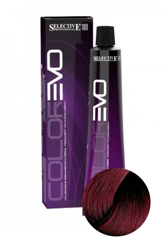 Краска для волос ColorEVO 5.67 (Светло-каштановый красно-фиолетовый), Selective, 100 мл