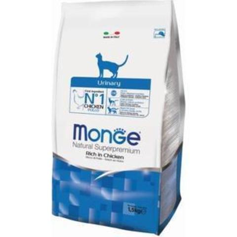 Monge Cat Urinary корм для кошек профилактика МКБ 1,5кг