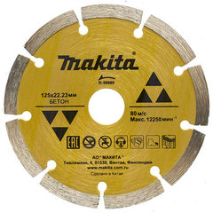 Алмазный диск для бетона 180х22,23 мм Makita D-41682