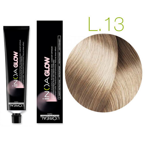 L'Oreal Professionnel INOA Glow Light Taupe Less L.13 (Пепельно-золотистый) - Стойкая краска для светлых баз