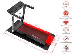 Беговая дорожка UNIXFIT Hi-tech F2 Dark Storm