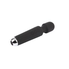 Черный жезловый вибратор Wacko Touch Massager - 20,3 см. - 