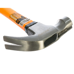 Молоток-гвоздодёр 450гр фиберглассовая 2-х компонентная ручка, магнит Вихрь в интернет-магазине ЯрТехника