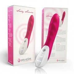 Вибратор Mystim Sassy Simon силиконовый, розовый, 27 см
