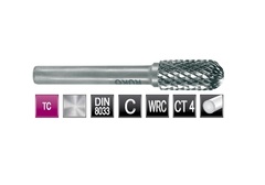 Бор-фреза твердосплавная C(WRC) 16,0x25x65x6мм HM Ruko 116024