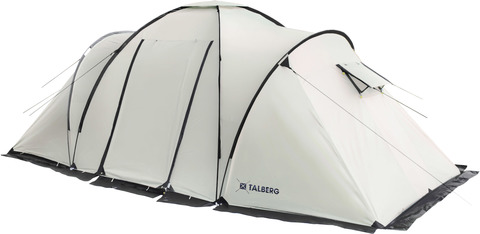 Картинка палатка кемпинговая Talberg Base 6 светлый - 1