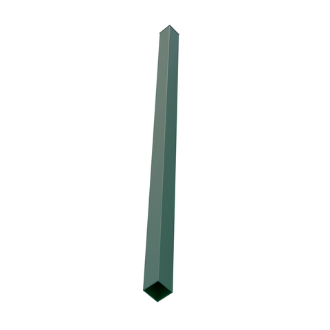 Столб зеленый квадратный