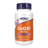 Коэнзим Q10 30 мг, CoQ10 30 mg, Now Foods, 60 капсул 1