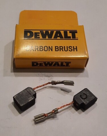 Щетки электроугольные DEWALT (6.4*10*13мм) VEBEX 580420