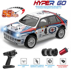 Радиоуправляемая машина для дрифта MJX Hyper Go 4WD Brushless 1:14 - MJX-14302  Полноприводная гоночная машина 4WD