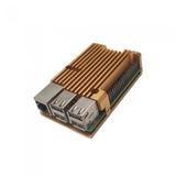 RA506   Корпус ACD  Gold Metal Aluminum Case for Raspberry Pi 4B