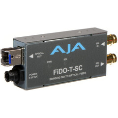 Конвертер AJA FiDO Single-Channel 3G-SDI to SC Fiber Mini Converter