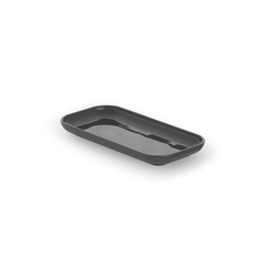Decor Walther 0860260 Decor Walther Porzellan Лоток для расчесок 2x19.7x9.7см., настольный, фарфор, цвет: черный фото