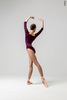 2 Sleeves leotard | wine