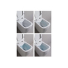 ArtCeram ASV006 05 00 ArtCeram A16  Унитаз подвесной ТУРБО СМЫВ THE REEL, 36х52 см, с креплениями,  цвет белый матовый SANIGLAZE