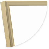 Фоторамка Innova Easy 30x45 с паспарту 20x33, пластик/стекло, золотистый (PK03225GO)