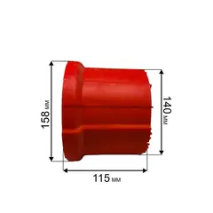 Корпус насоса водяного QUATTRO ELEMENTI D300 (241-185-031)