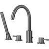 Abber AF8113NG Смеситель Abber Wasser Kreis AF8113NG на борт ванны, никель