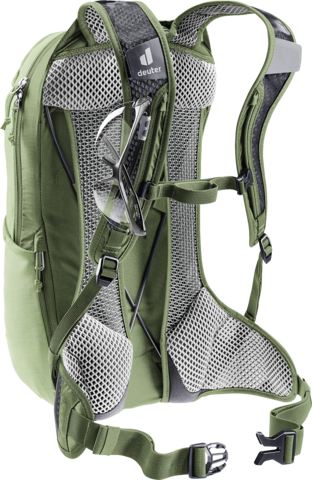 Картинка рюкзак велосипедный Deuter Race Air 10 Mineral/Grove - 7