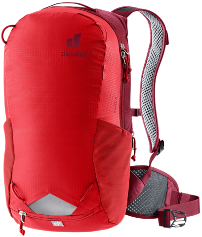Картинка рюкзак велосипедный Deuter Race 8 Cherry/Masala - 1