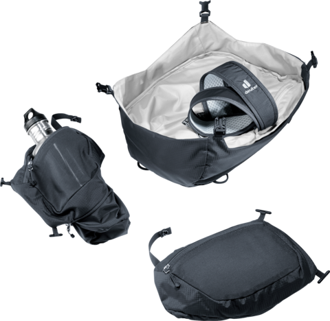 Картинка рюкзак туристический Deuter Aircontact Pro 85+10 Black - 11