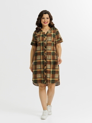 4630 Туника на пуговицах