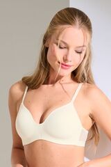 Бюстгальтер с формованной чашкой без косточки LISCA PARIS 20399 | Кремовый