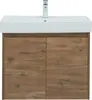 Aquanet 302528 Тумба с раковиной Nova Lite 75 2 дв. цв. дуб рустикальный (302528)