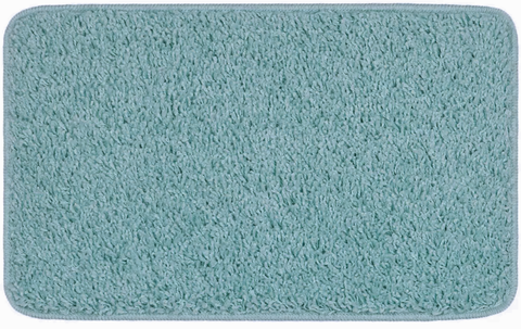 Коврик Uppland, короткий ворс, размеры: 60х100 см., цвет: бирюзовый, материалы: полиэстер, латекс