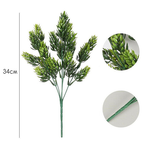 Искусственный лист Alfta, размер: 34 см., материал: полипропилен, 34 см