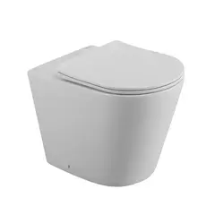 BelBagno BB1003CBR/SC FLAY-R Унитаз приставной безободковый с сиденьем дюропласт soft close, BB1003CBR/SC фото